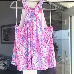 Lily pulitzer xl sleeveless blouse